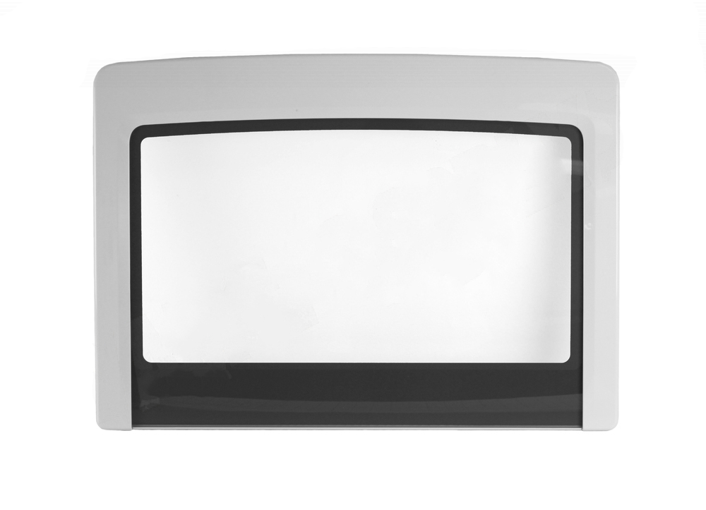 W11117421 - Genuine OEM Whirlpool Washer Glass Lid, White